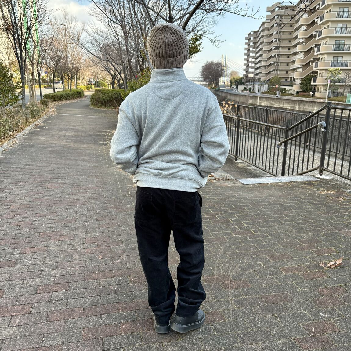 back