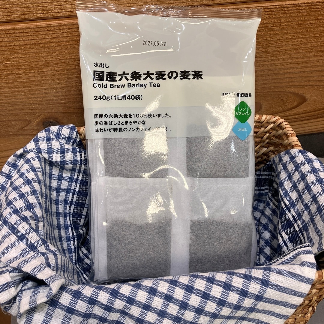 国産六条大麦の麦茶画像