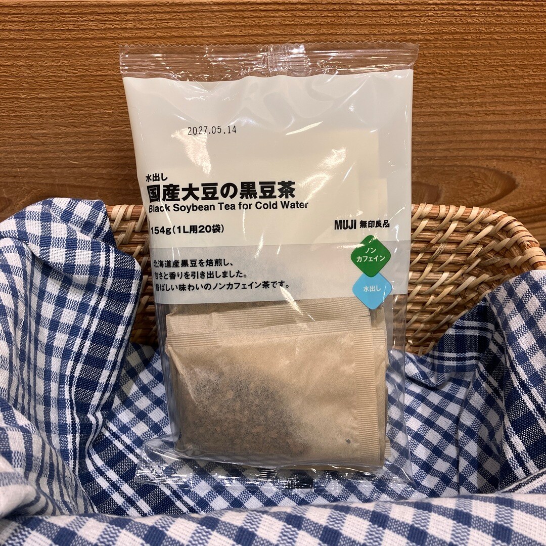 国産大豆の黒豆茶の画像