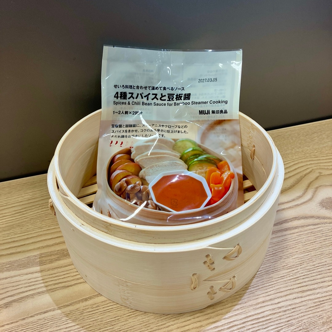 【イオンモール伊丹】せいろ料理に合う　こだわりソース