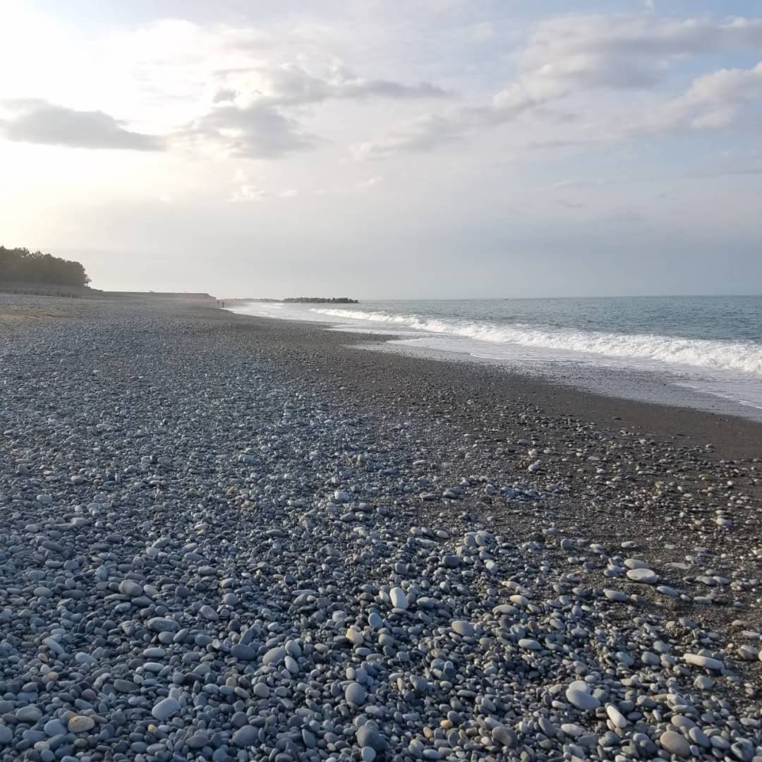 【マリエとやま】ヒスイ海岸の夕暮れ