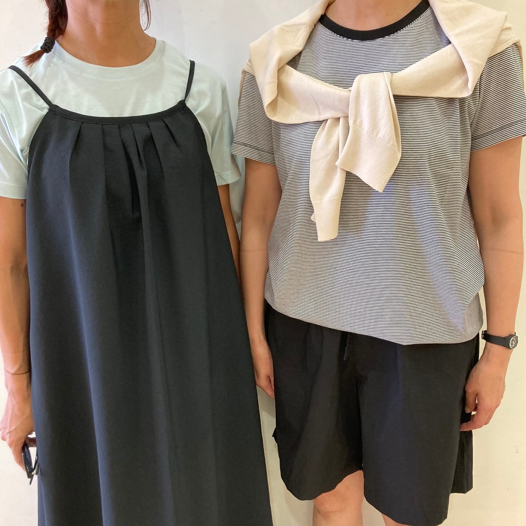 天竺編みクルーネック半袖Tシャツ