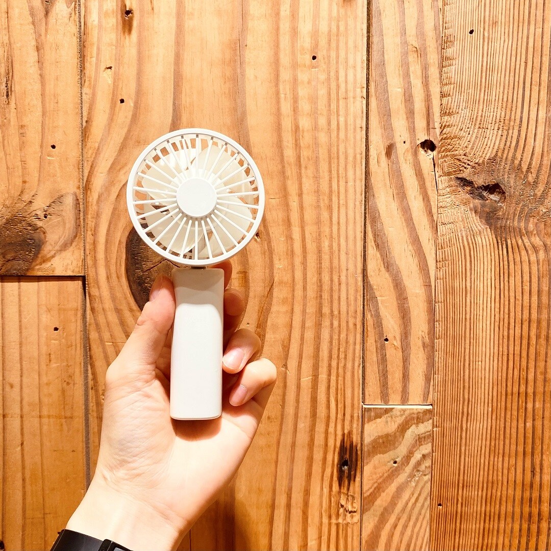 【東京ミッドタウン】新しくなったハンディファン