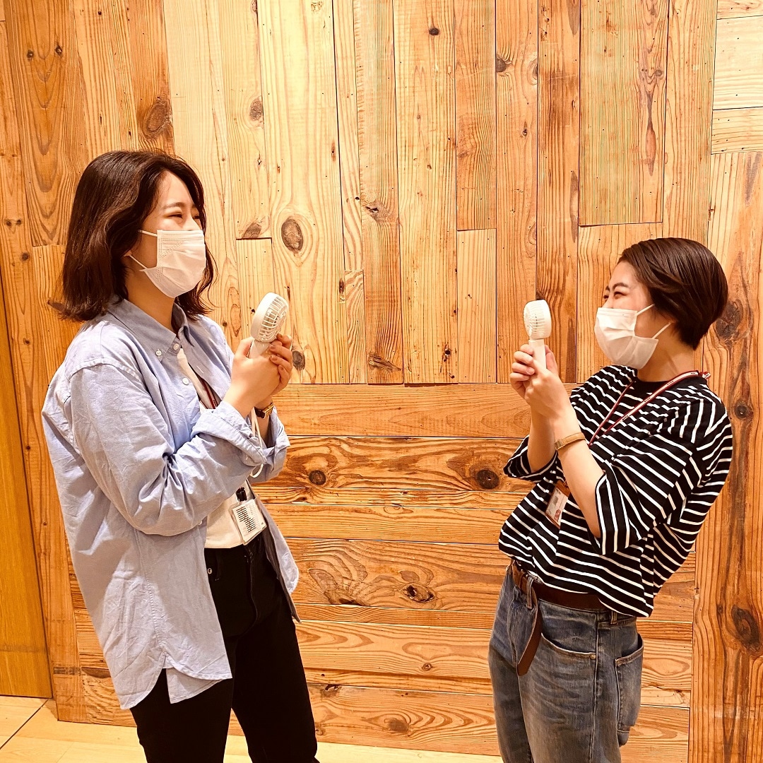 【東京ミッドタウン】新しくなったハンディファン