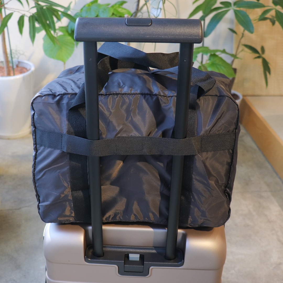 たためる撥水　ボストンバッグ