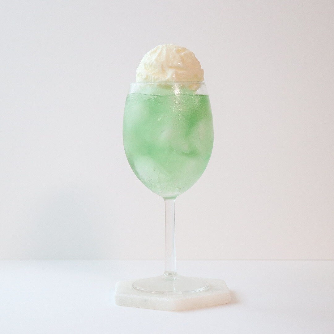 【名古屋名鉄百貨店】メロンクリームソーダ
