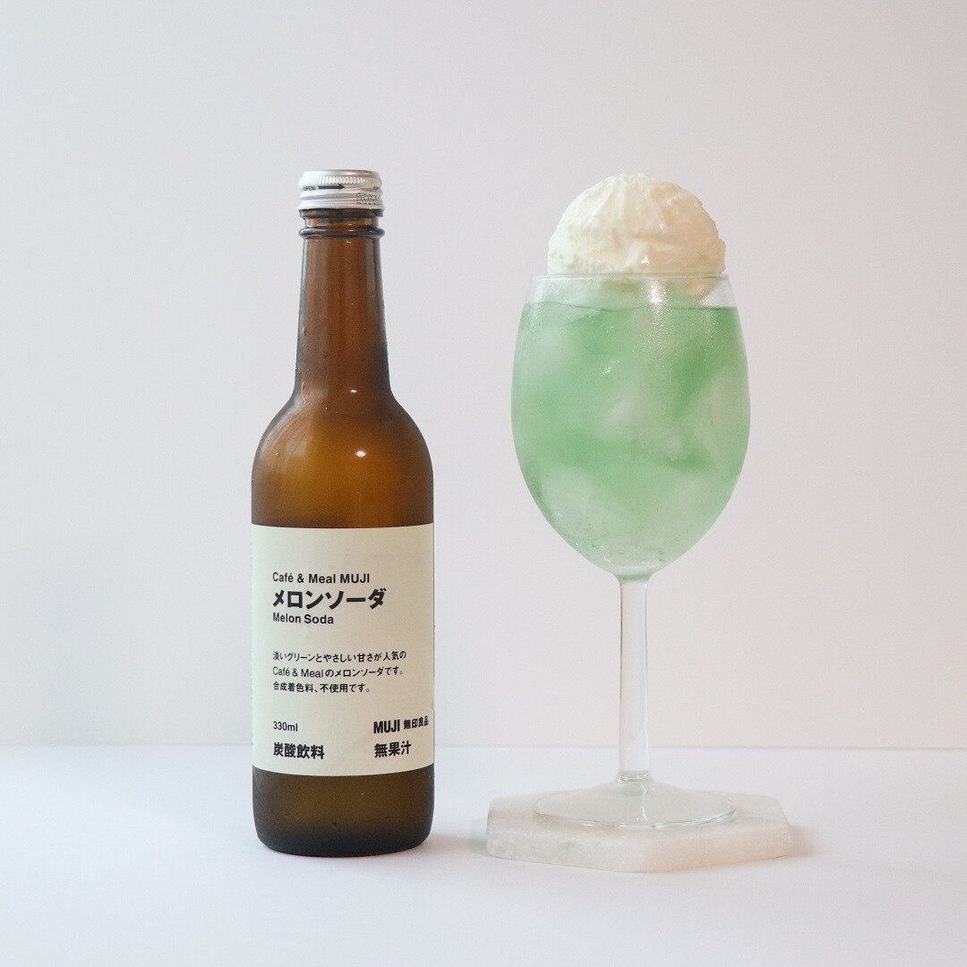 【名古屋名鉄百貨店】メロンクリームソーダ