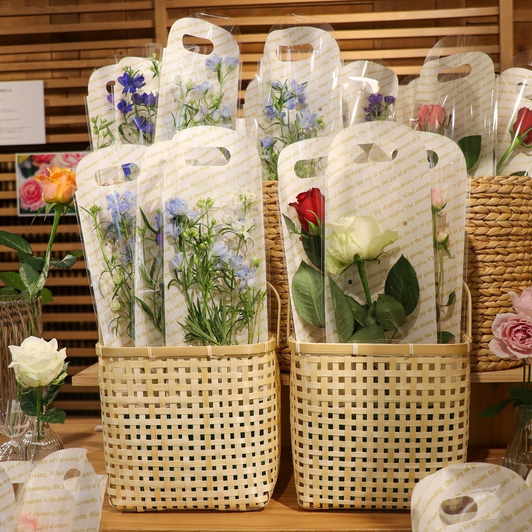 花販売会の様子