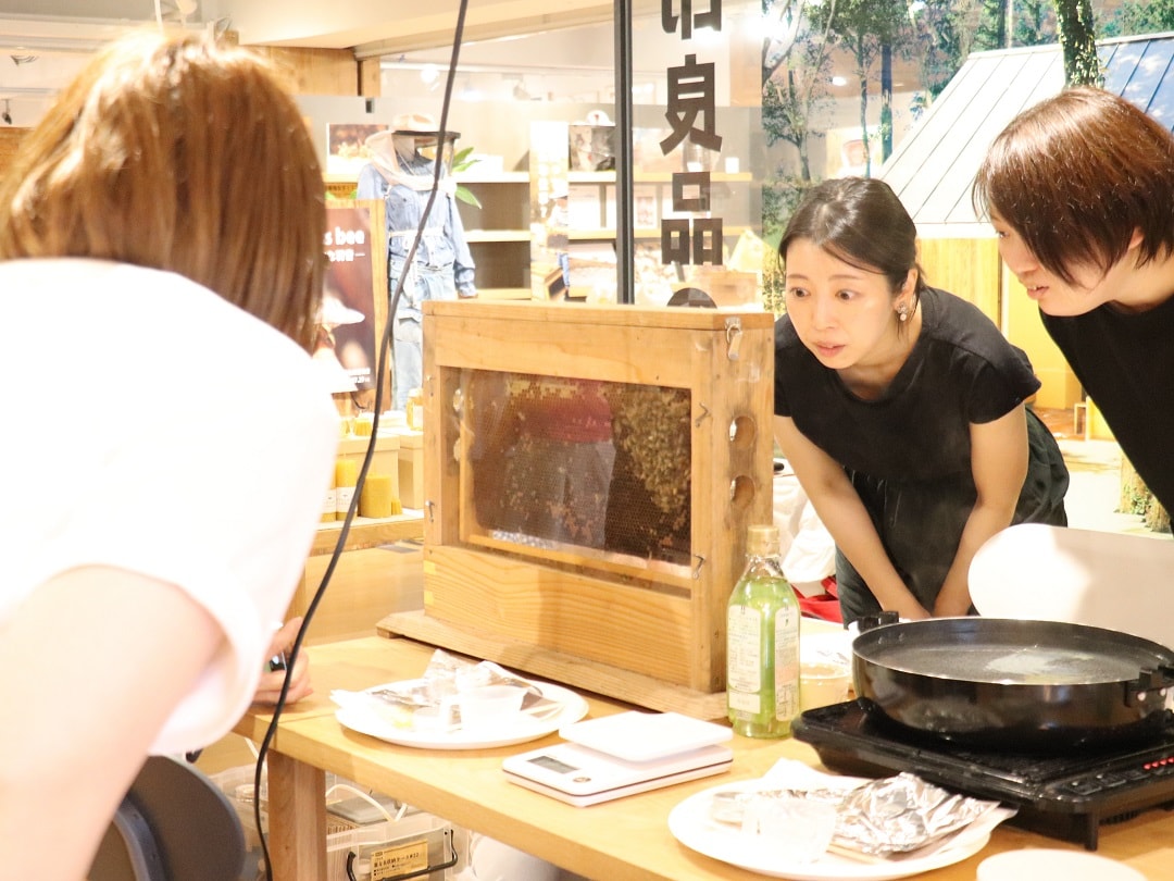 蜜蝋ワックスイベントの写真