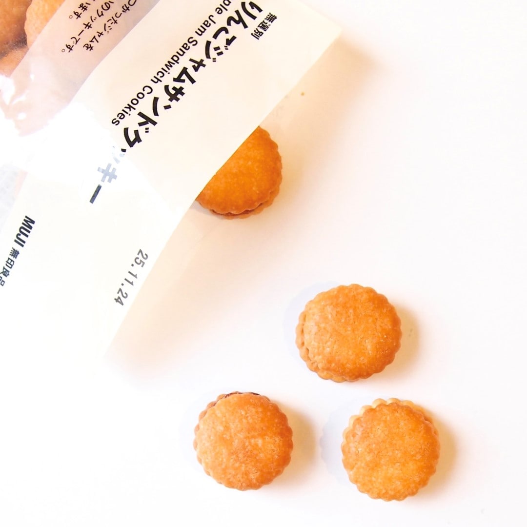 りんごジャムサンドクッキーの写真