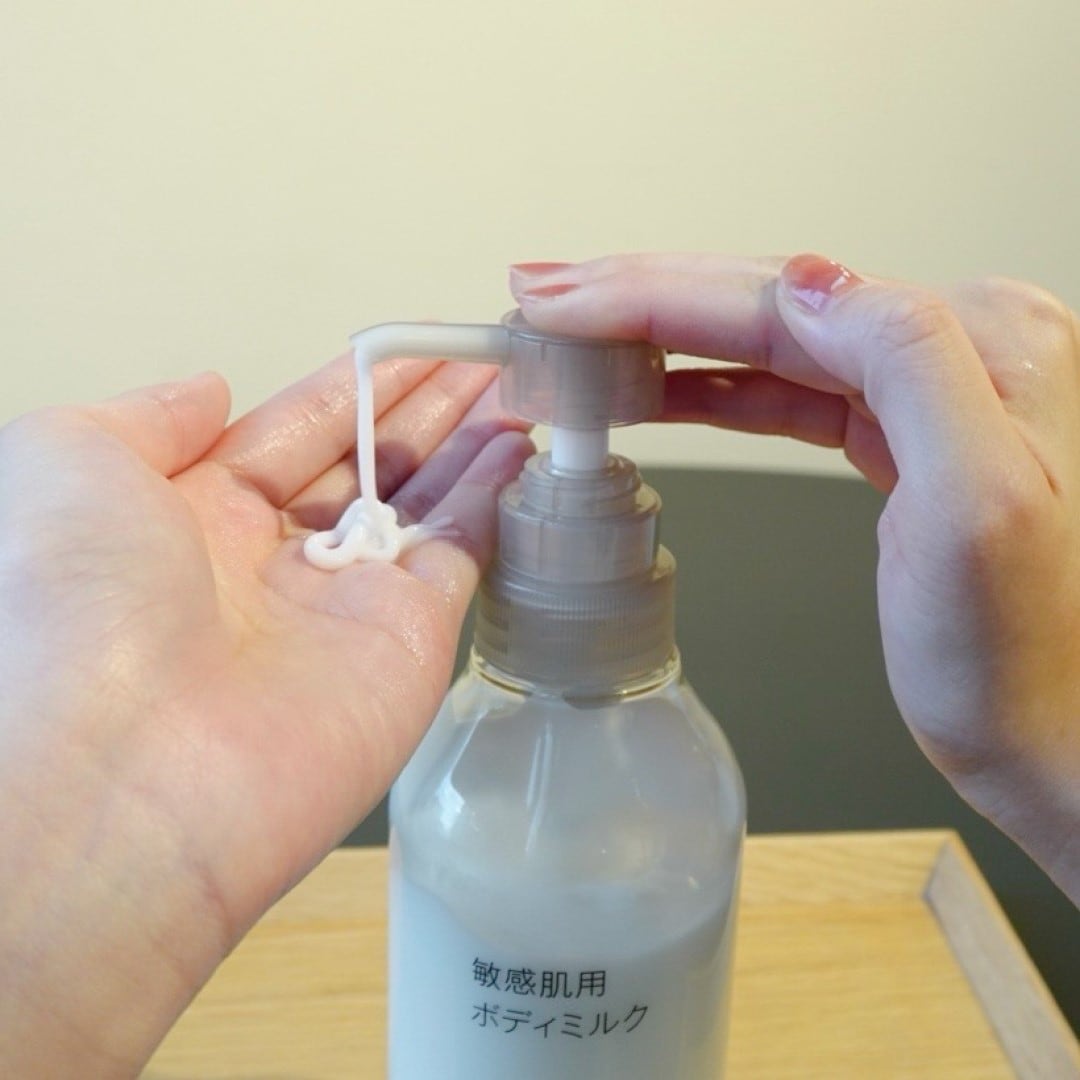 敏感肌用ボディミルクの写真