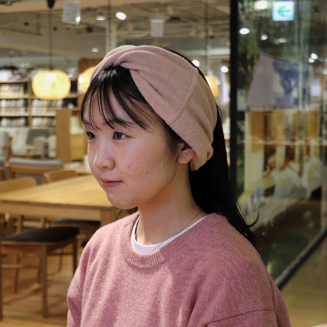 ヘアバンドとしての写真