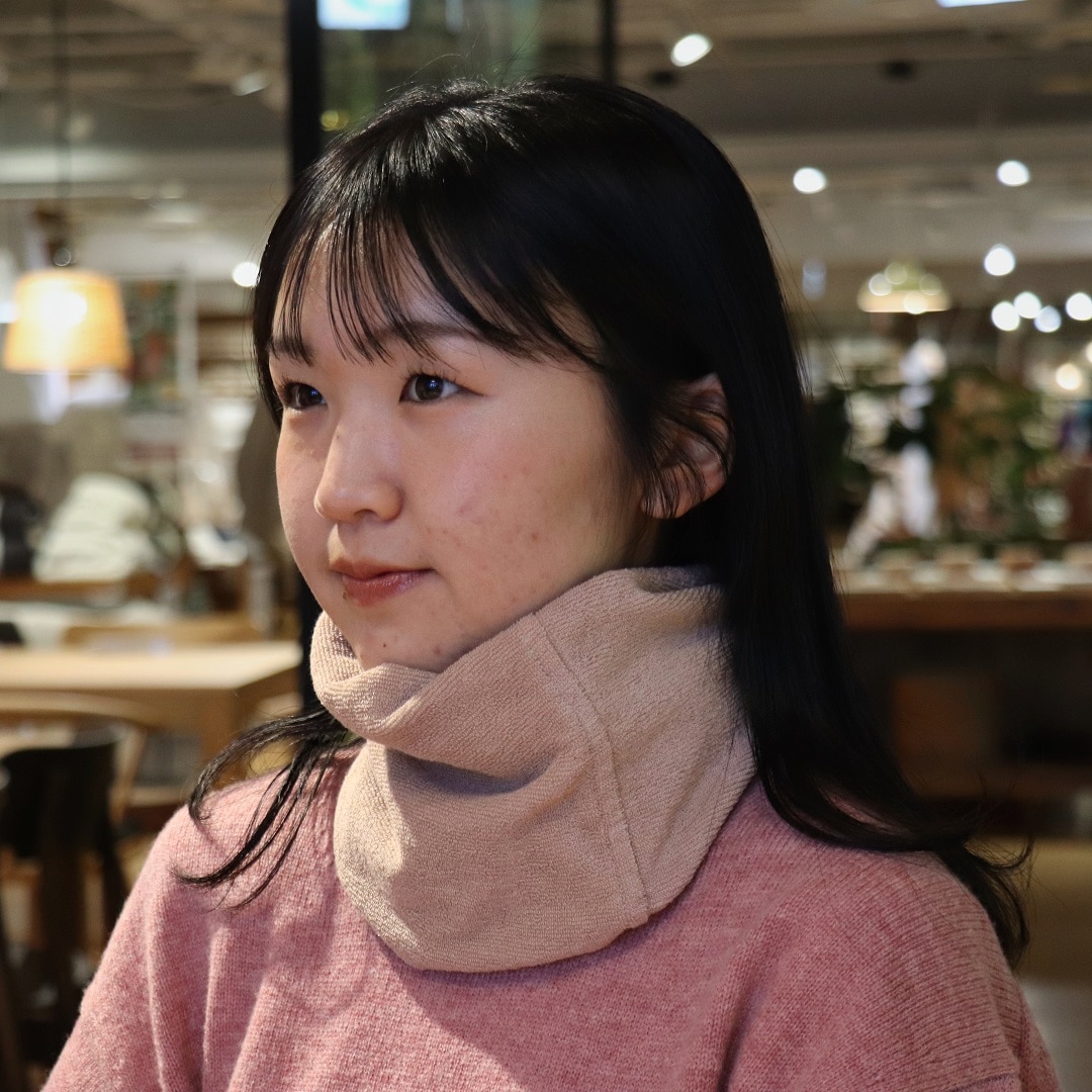 ネックウォーマーとしての写真