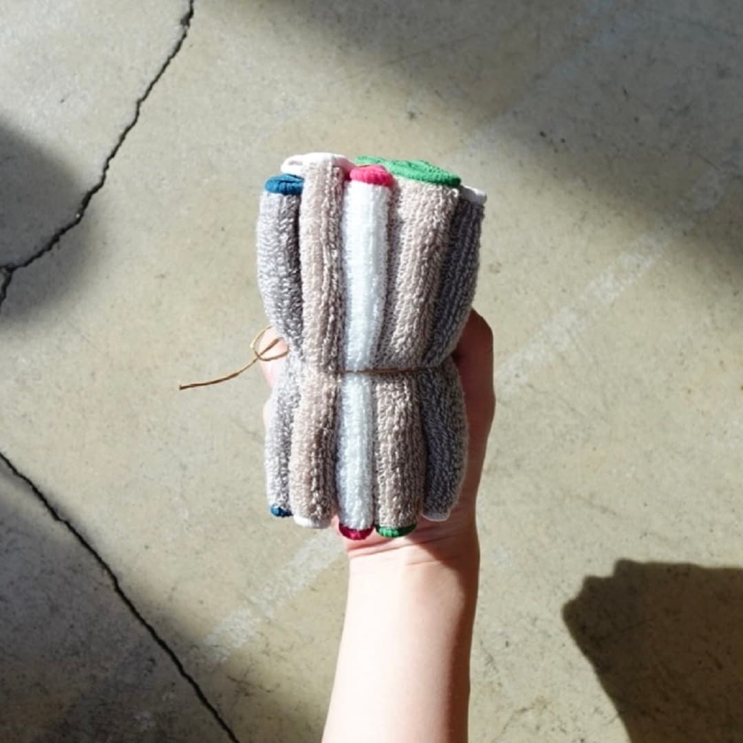 残反ミニハンドタオルの写真