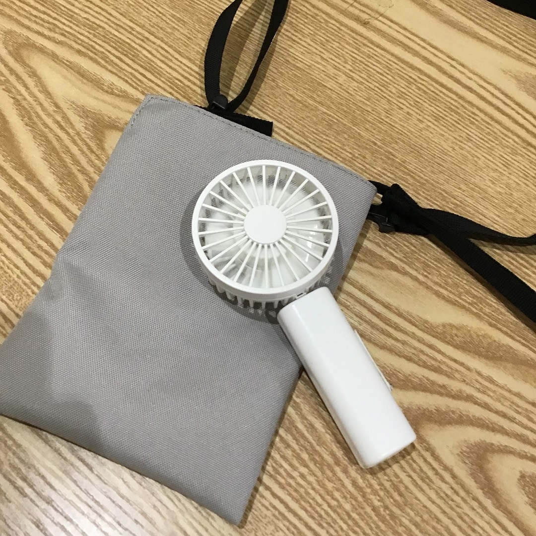 【イオンモール神戸北】夏の必需品ハンディファン