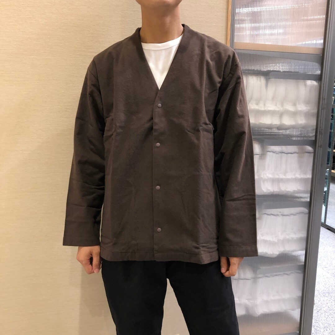 【イオンモール神戸北】両面起用フランネルカーディガン