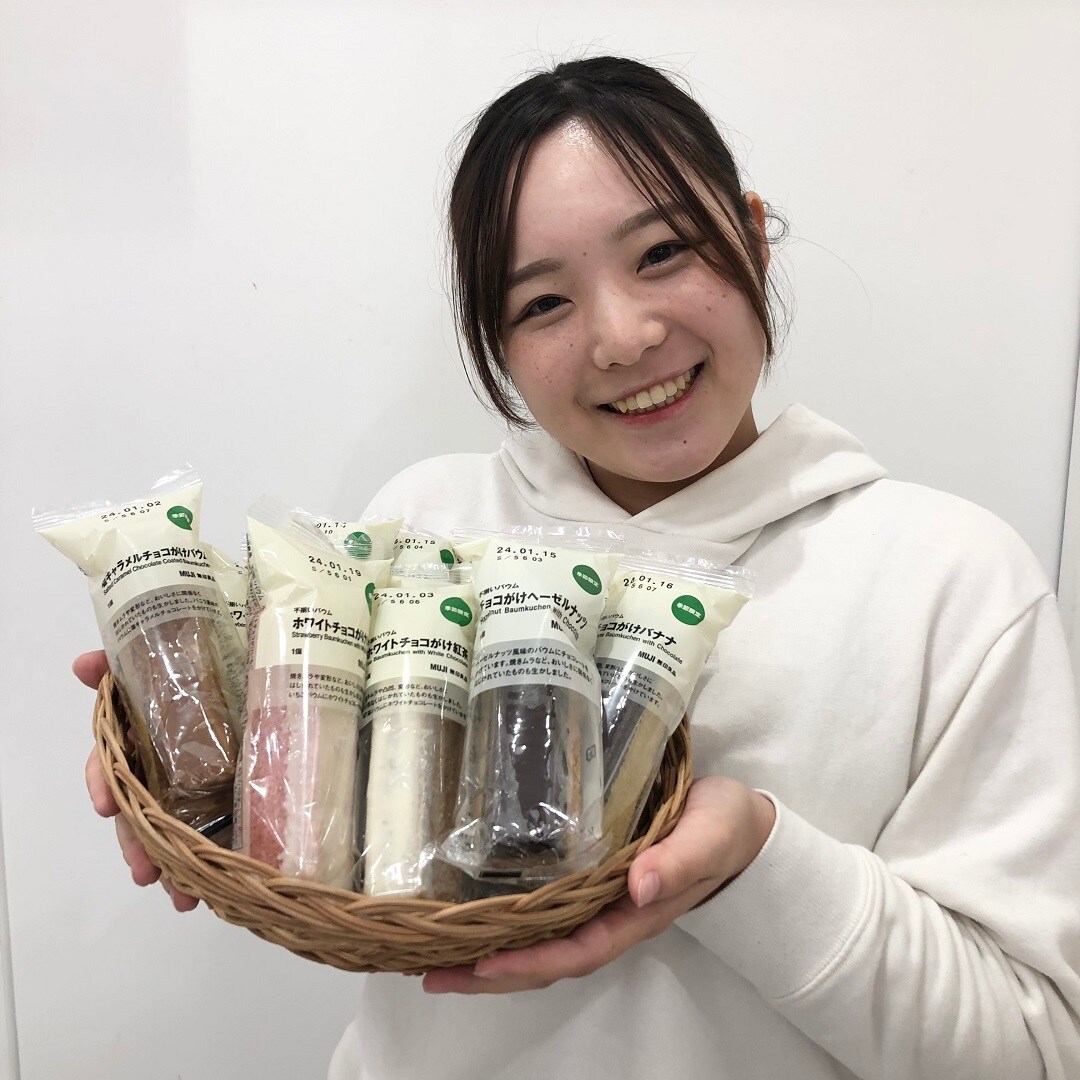 【イオンモール神戸北】秋冬の定番！チョコがけバウム