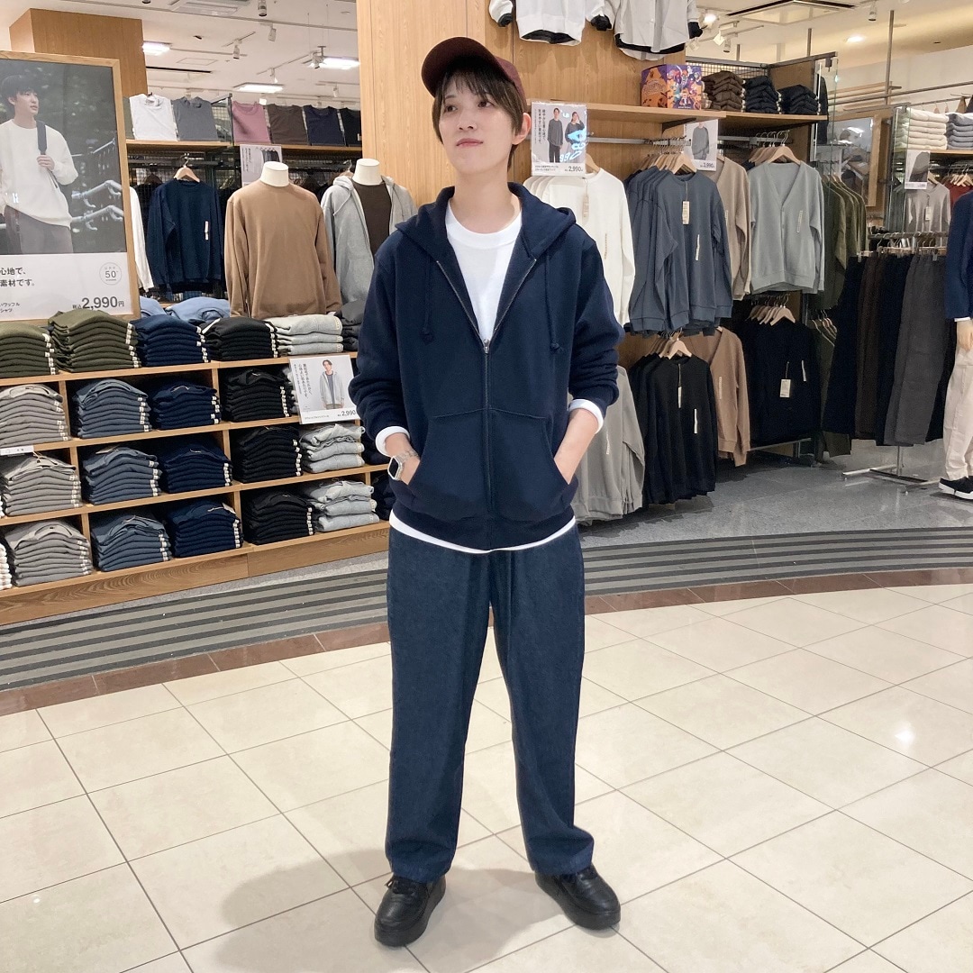 【イオンモール神戸北】フルジップパーカのコーディネート４選