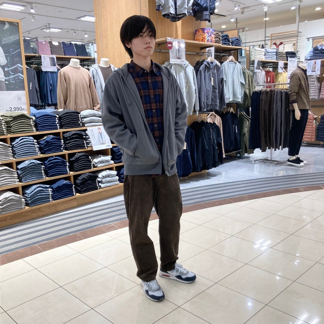 【イオンモール神戸北】フルジップパーカのコーディネート４選