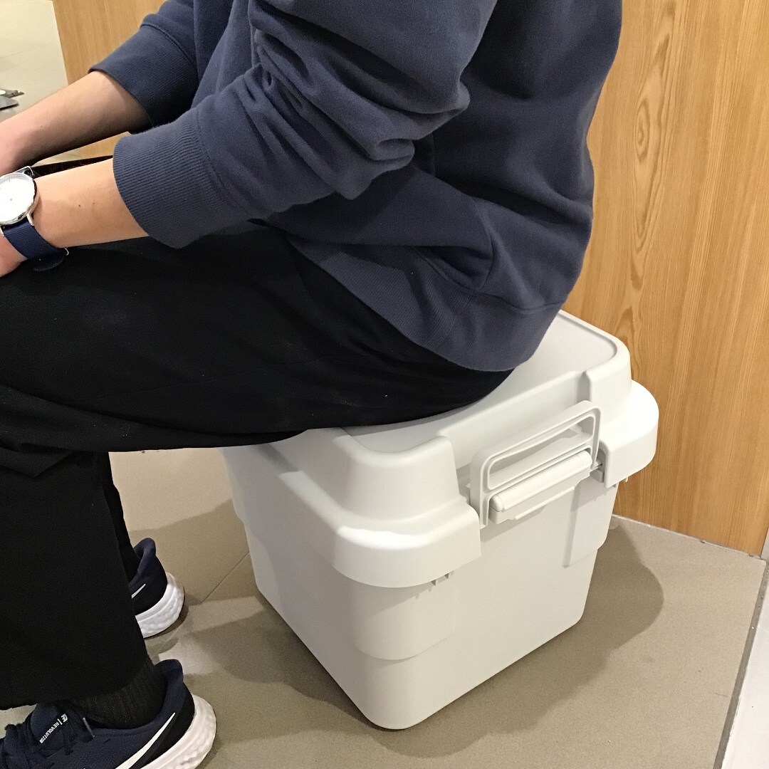 ゆめタウン佐賀】 ポリプロピレン頑丈収納ボックス｜ 無印良品