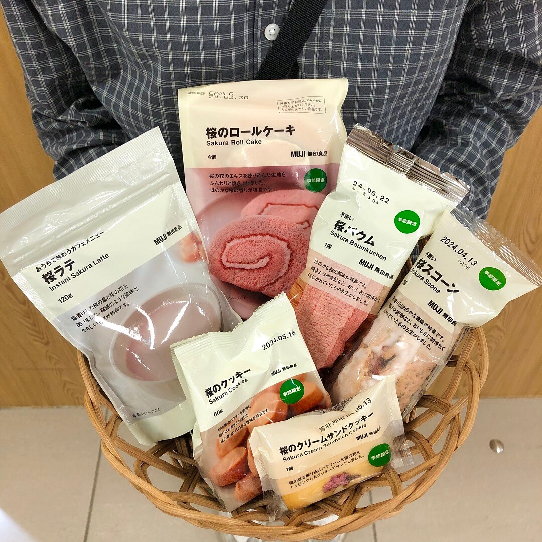桜のお菓子　集合