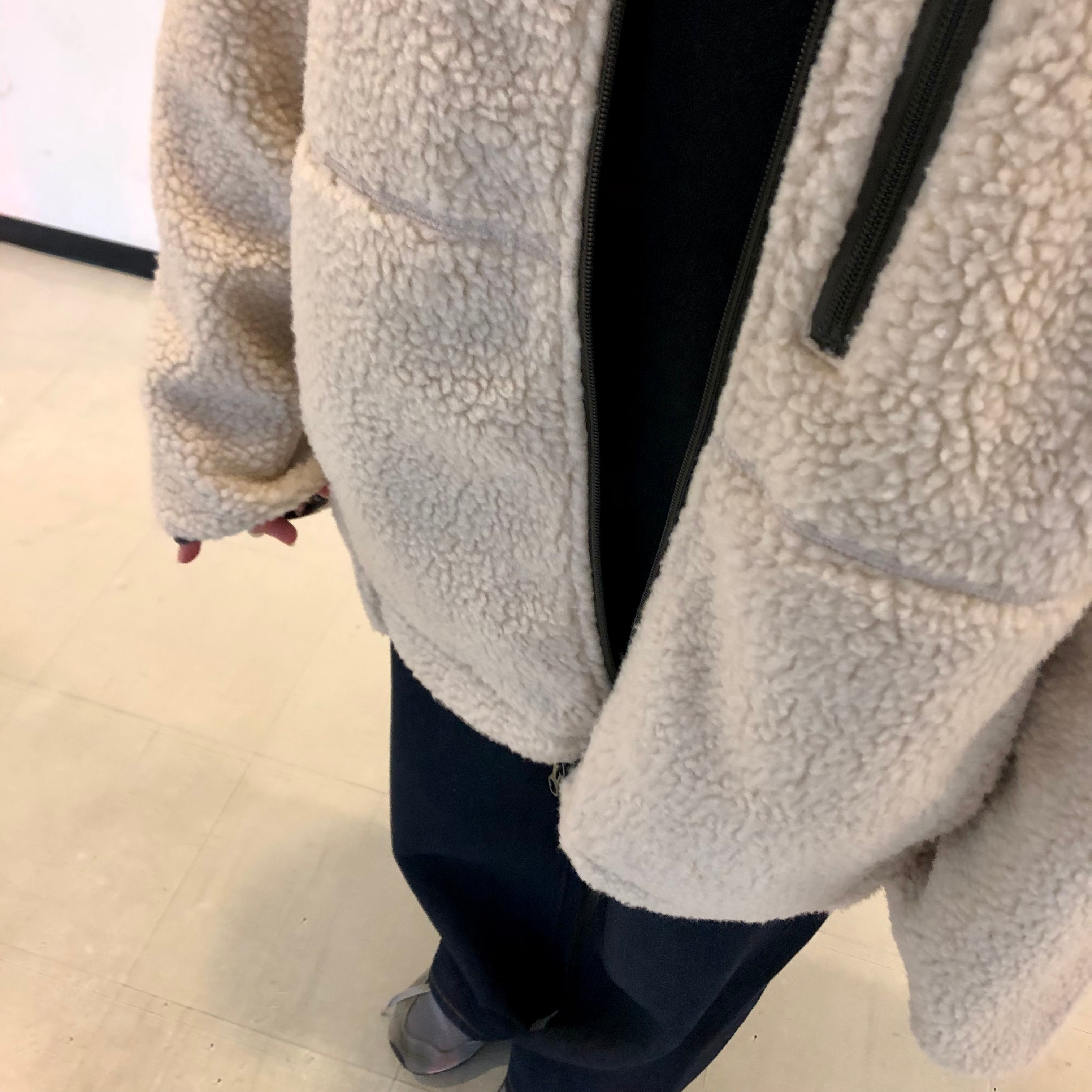 ボアフリースジャケットの画像