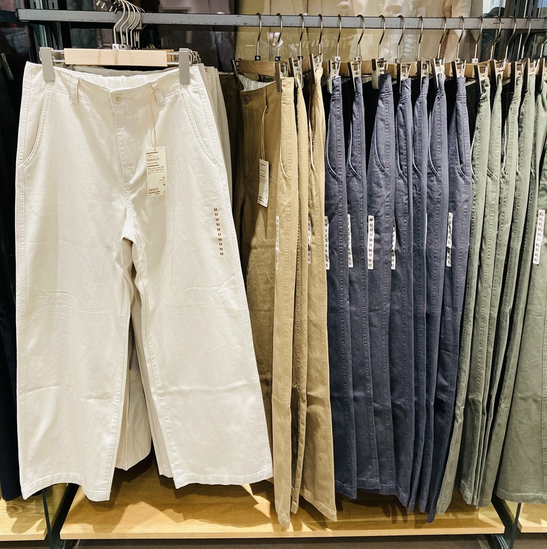 【イオンモール大高】婦人ボトムス　チノパンツ|MUJIのいいもの#28_商品写真②