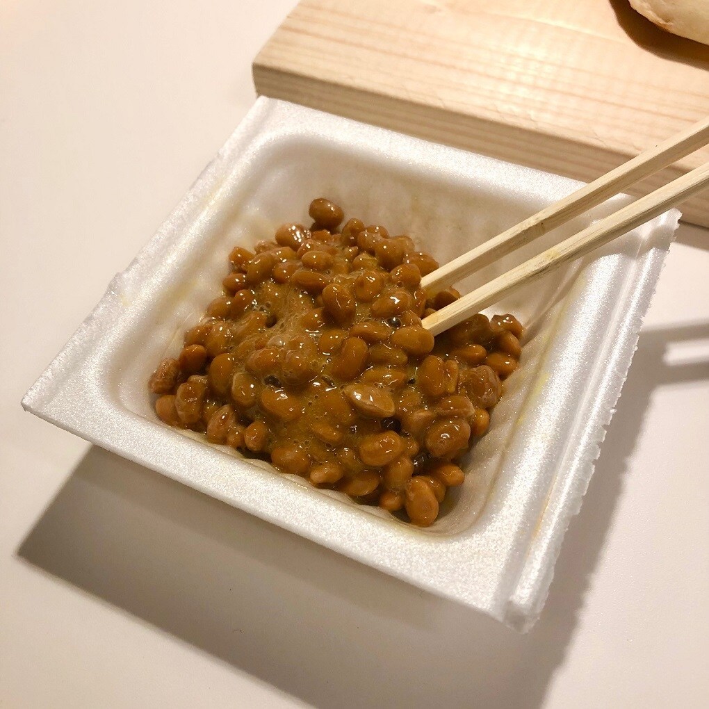 納豆混ぜる