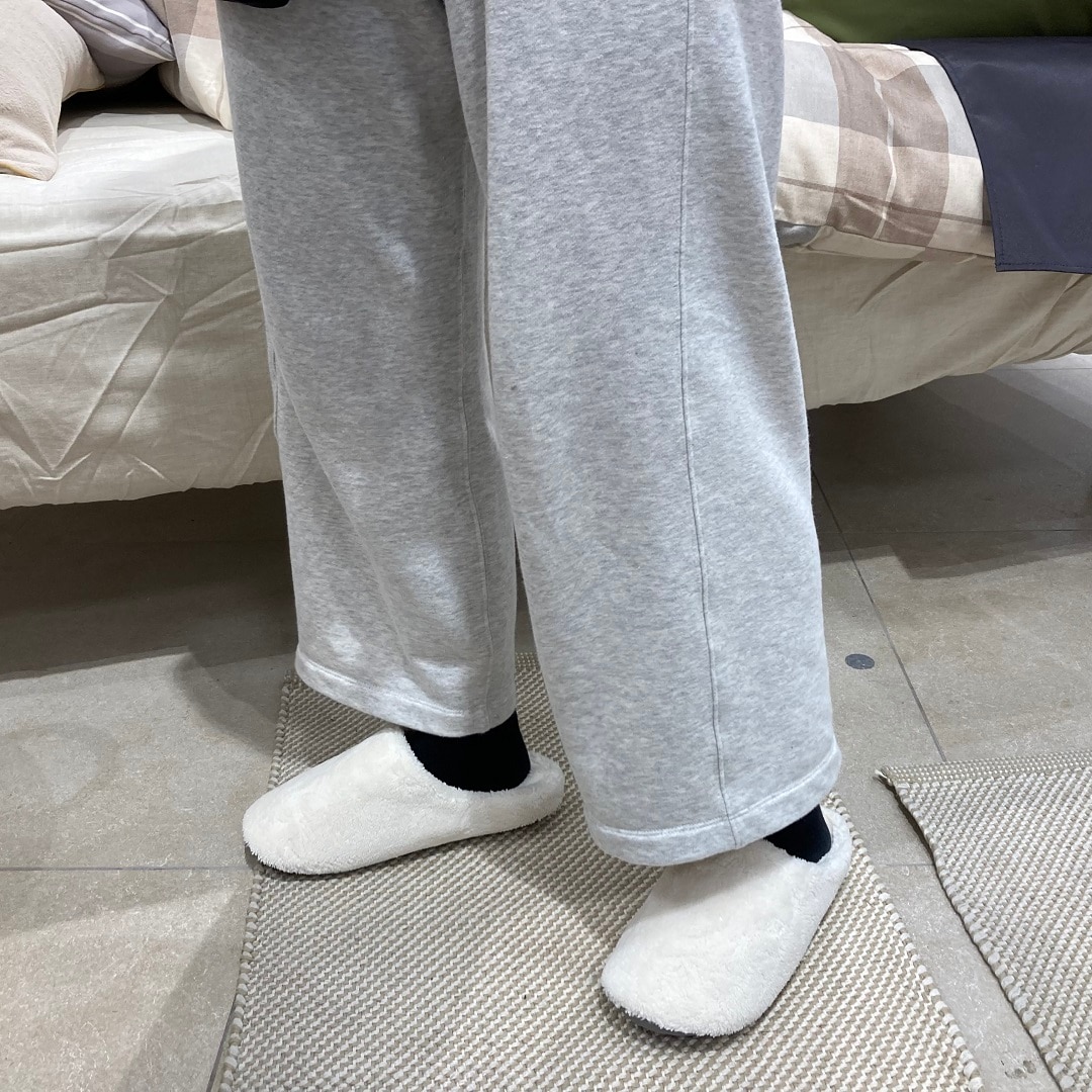 あたたかファイバーインソールスリッパ