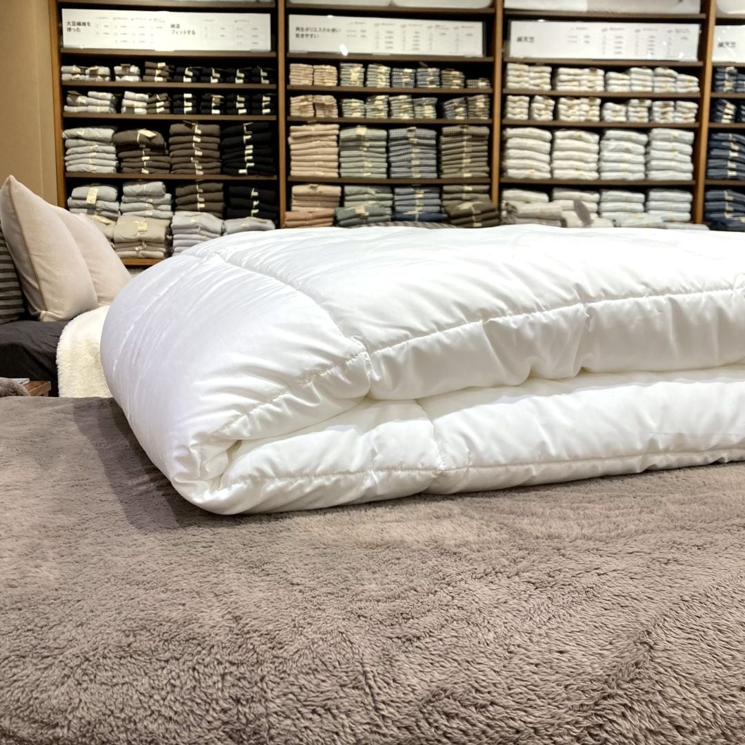 【イオンモールKYOTO】自分にあった掛けふとんを探そう