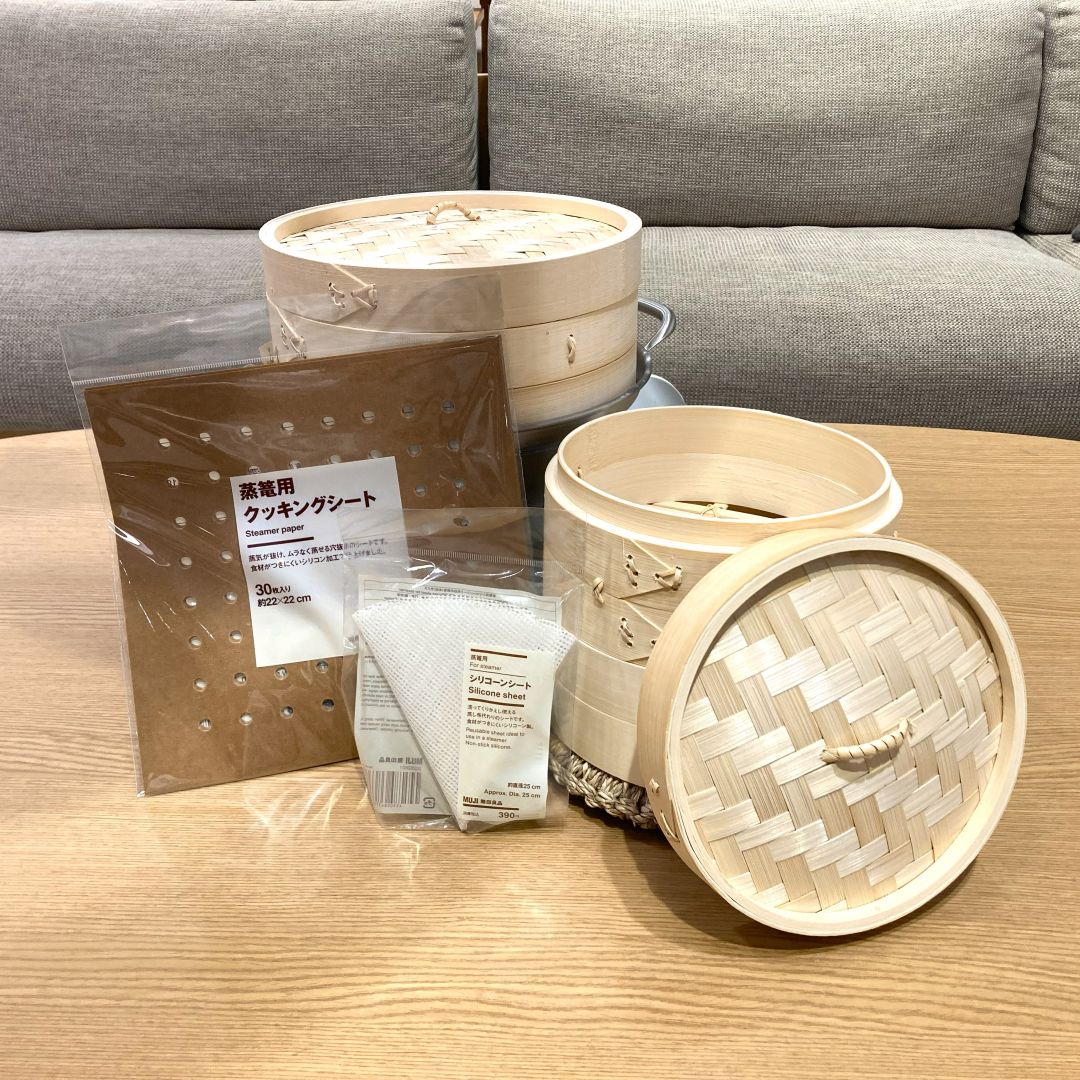 【イオンモールKYOTO】蒸篭(せいろ)でほかほか蒸し料理！