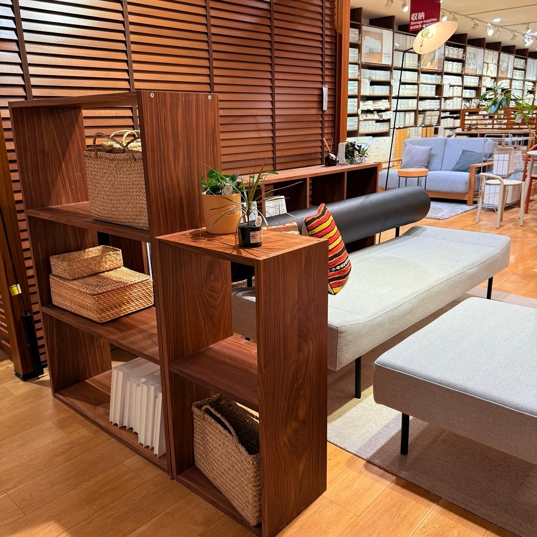 【イオンモールKYOTO】無印良品の収納vol.2｜使い方はあなた次第、スタッキングシェルフ