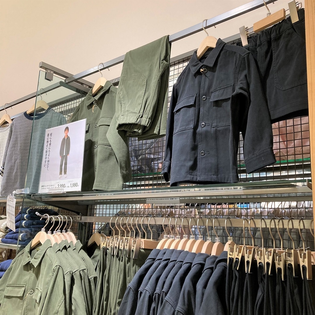 【イオンモールKYOTO】キッズ秋冬物入荷しています！『縦横ストレッチヘリンボーンシリーズ』