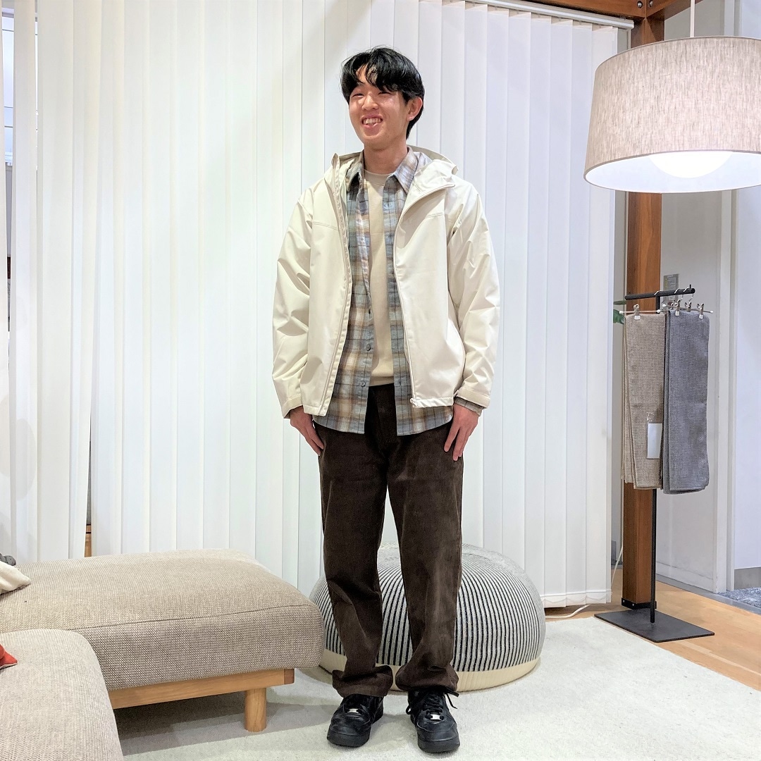 【イオンモールKYOTO】秋のおすすめ！フランネルシャツとコーデュロイパンツ