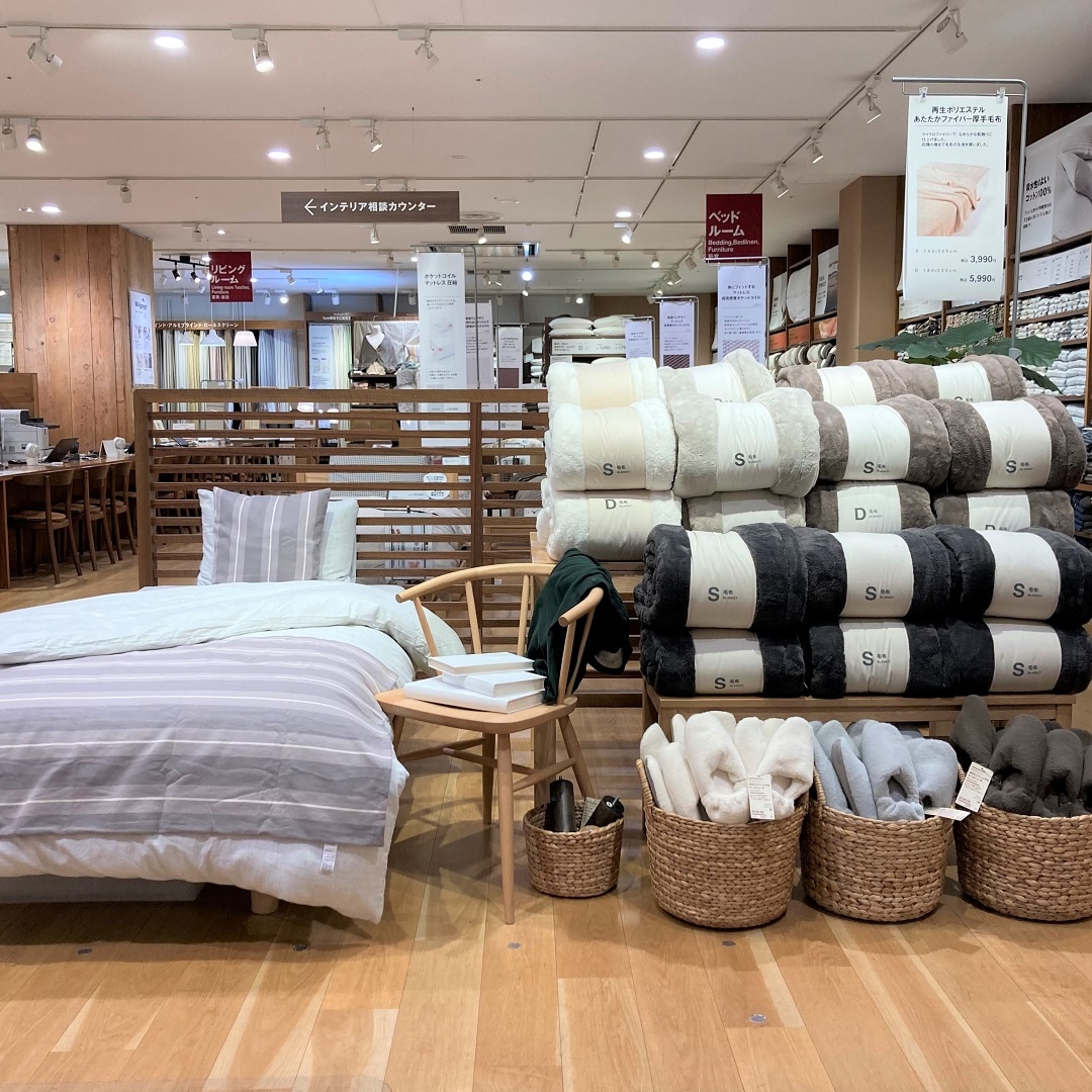 【イオンモールKYOTO】肌寒い夜もあたたかさに包まれて眠る 