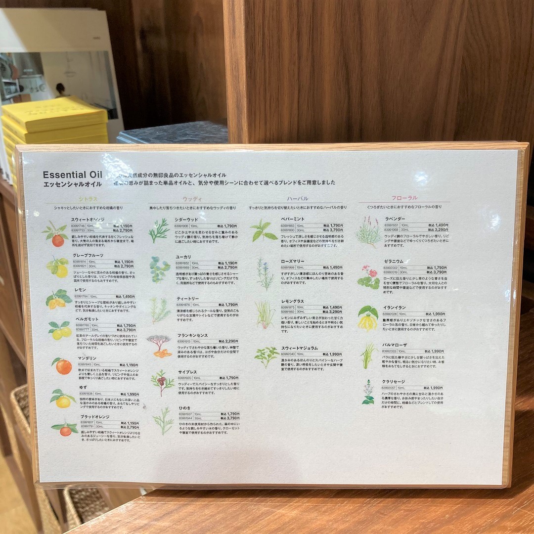 エッセンシャルオイル