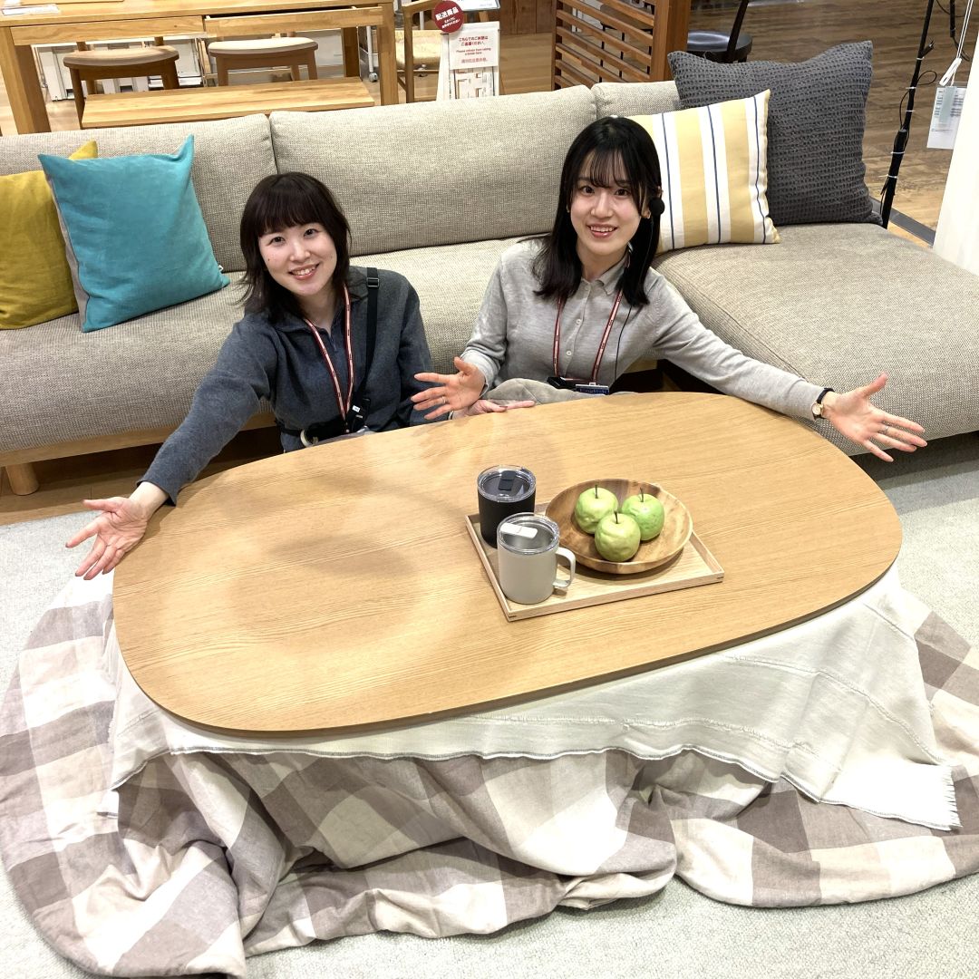 【イオンモールKYOTO】こたつに集う。あたたかに過ごす冬。