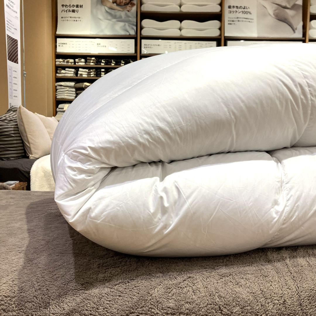 【イオンモールKYOTO】自分にあった掛けふとんを探そう