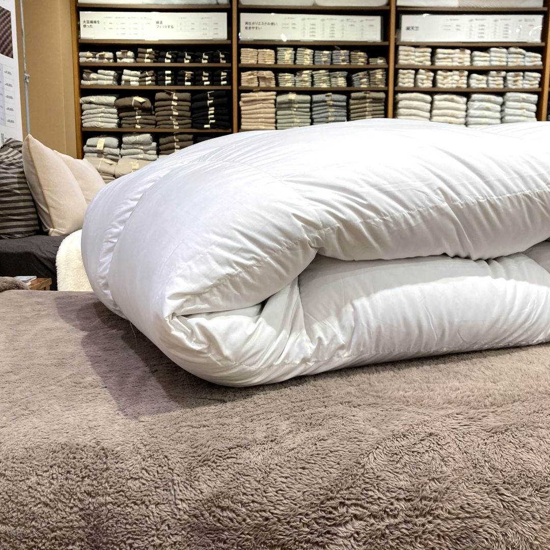 【イオンモールKYOTO】自分にあった掛けふとんを探そう