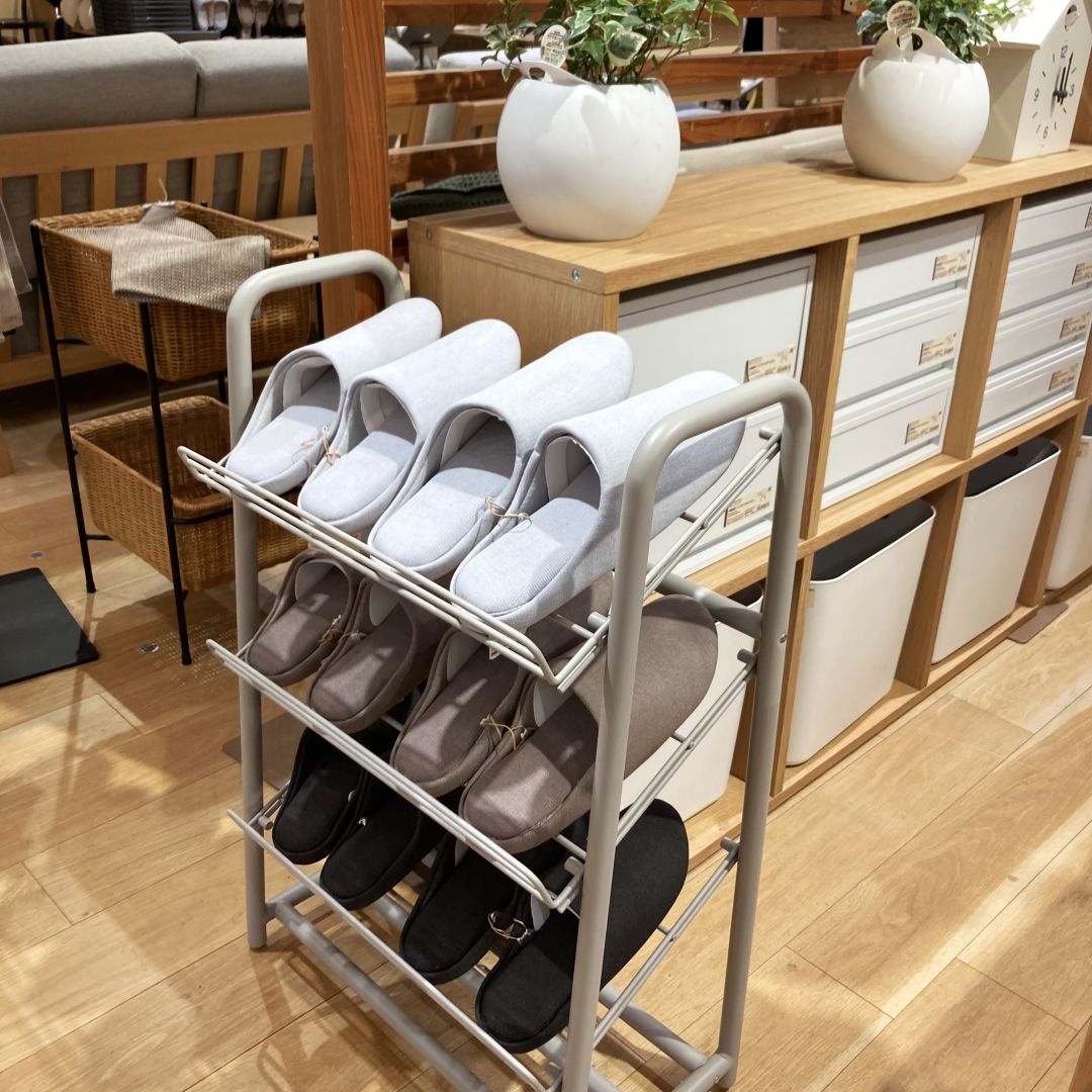 【イオンモールKYOTO】新生活の足元に。洗えるクッションスリッパ