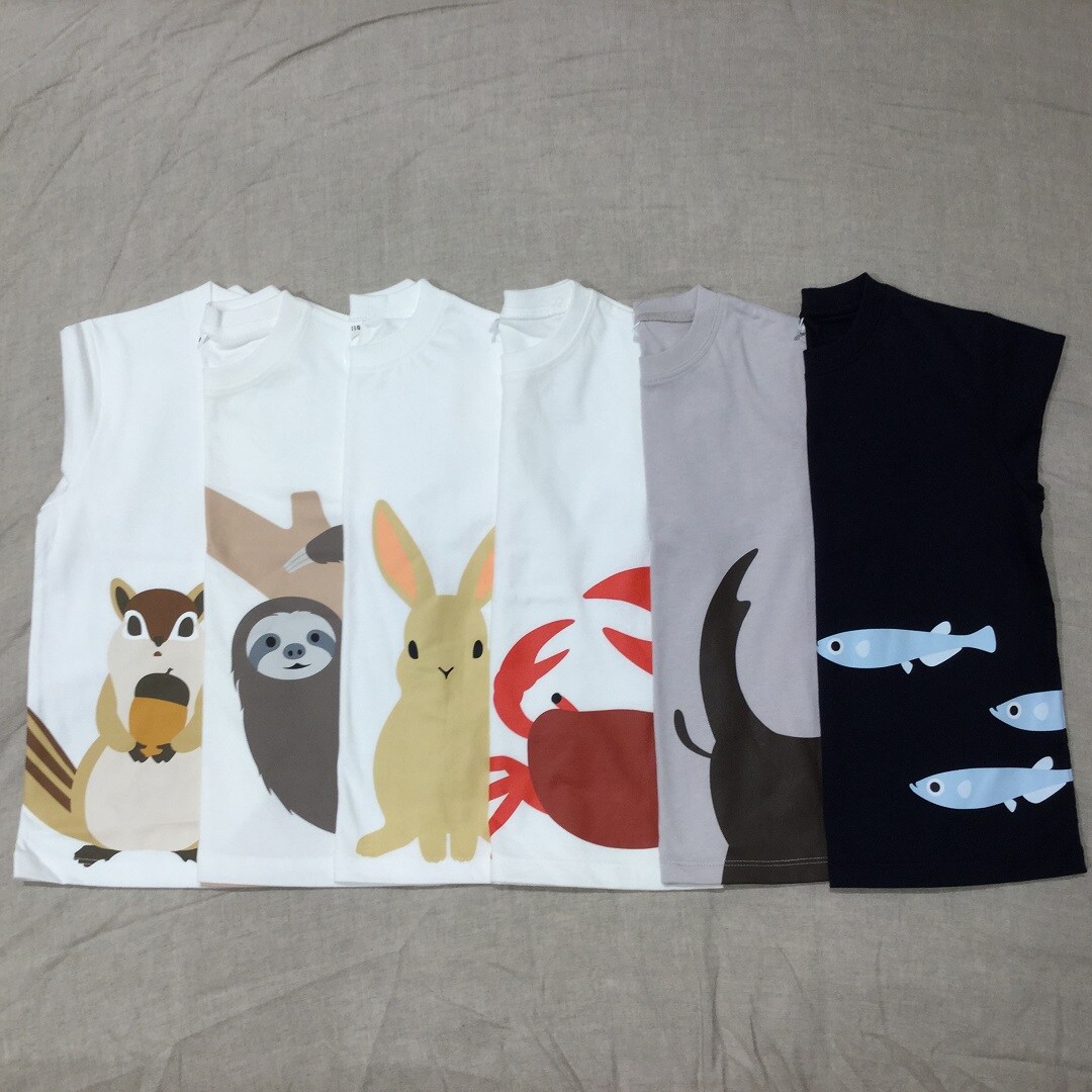 【エアポートウォーク名古屋】インド綿天竺編み プリントＴシャツ