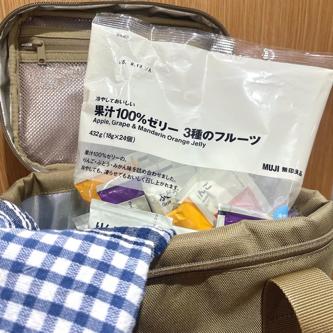 保冷バッグに入った写真