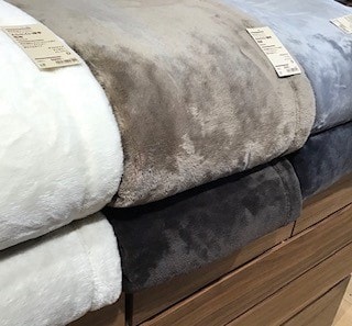 【アトレ恵比寿】ムレにくい厚手毛布