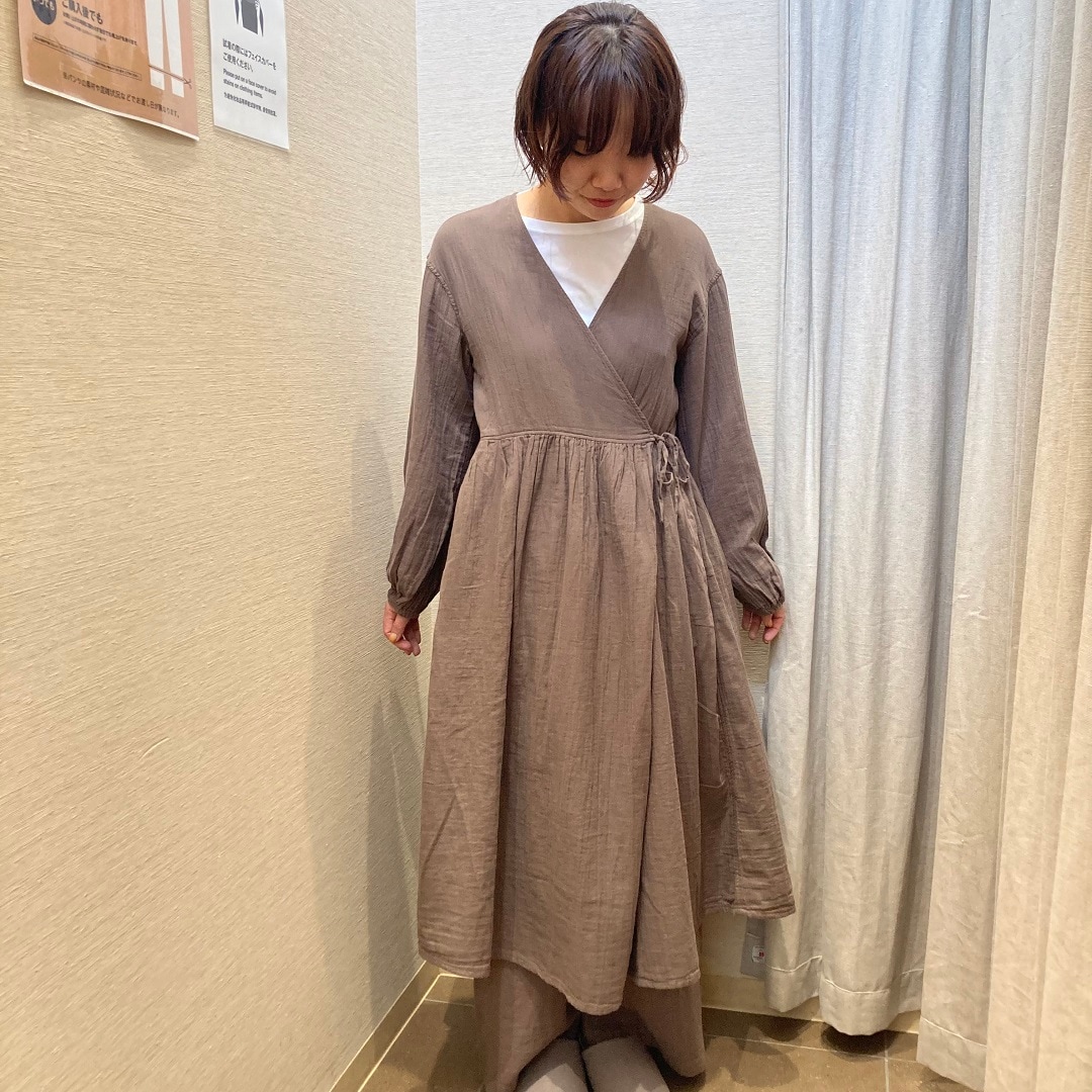 カーディガンの着用画像