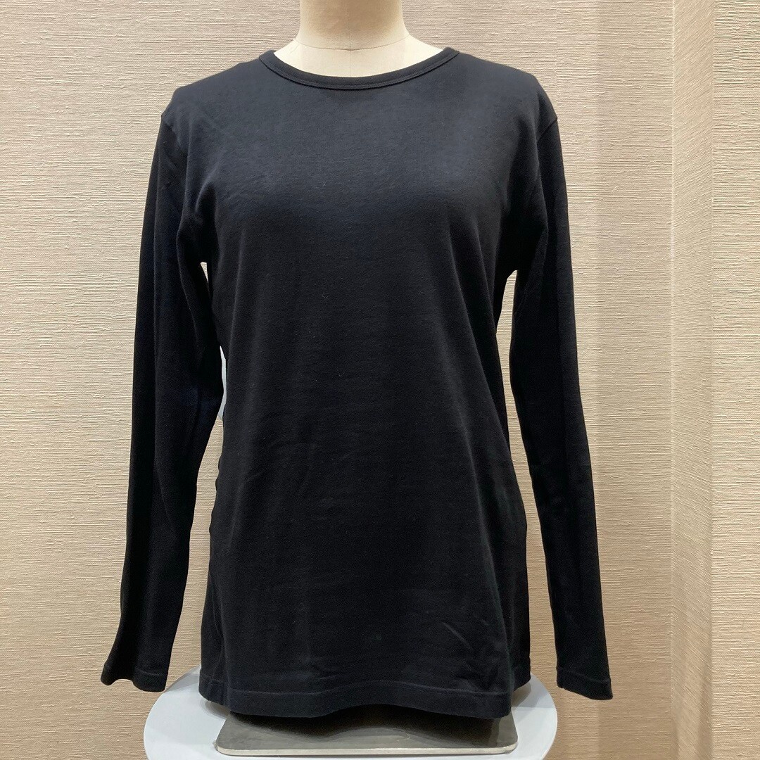 あったか綿厚手クルーネック長袖Ｔシャツの写真