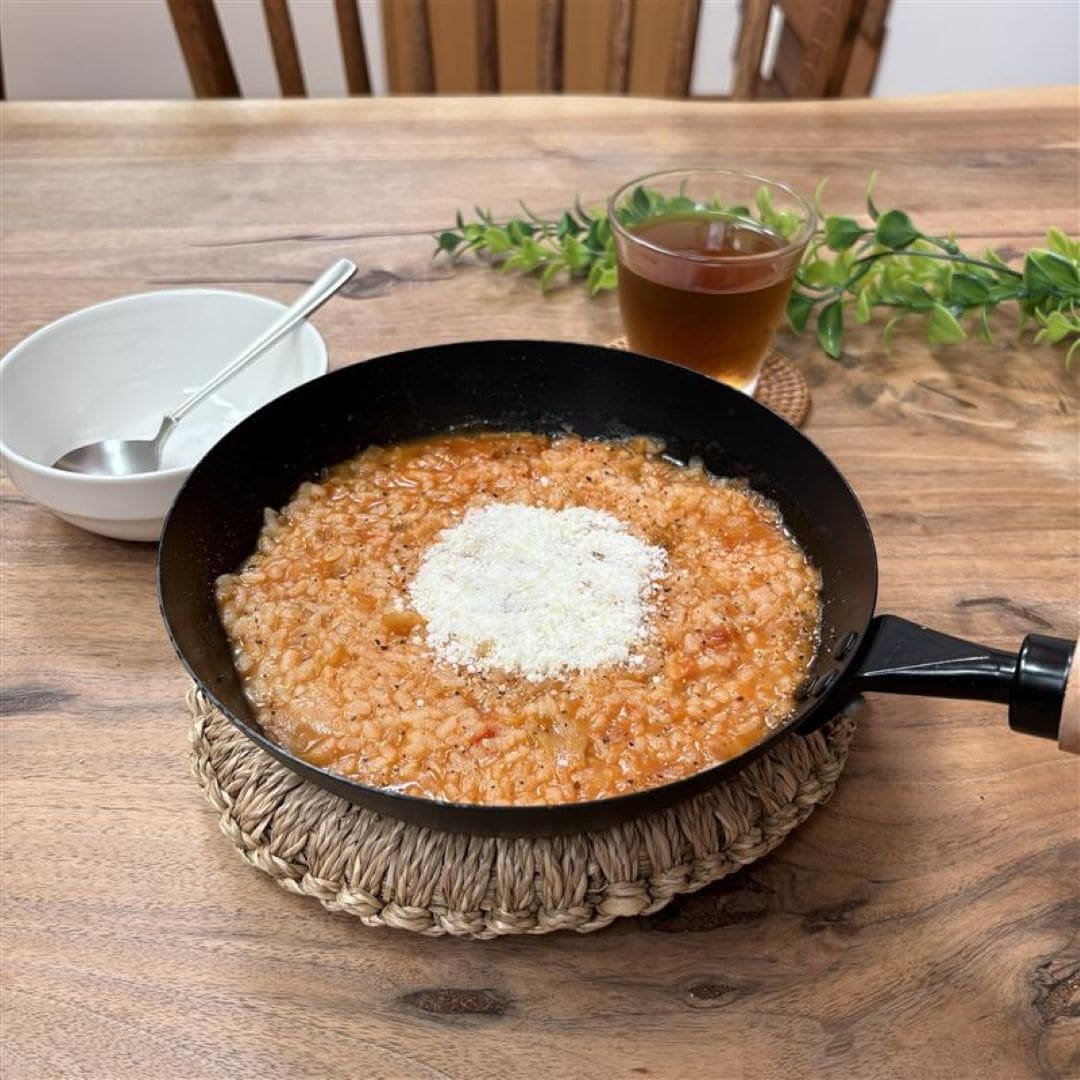 【イオンモール成田】食べるスープ"5種野菜のミネストローネ"を使ったお手軽リゾットのご紹介_PiZE93