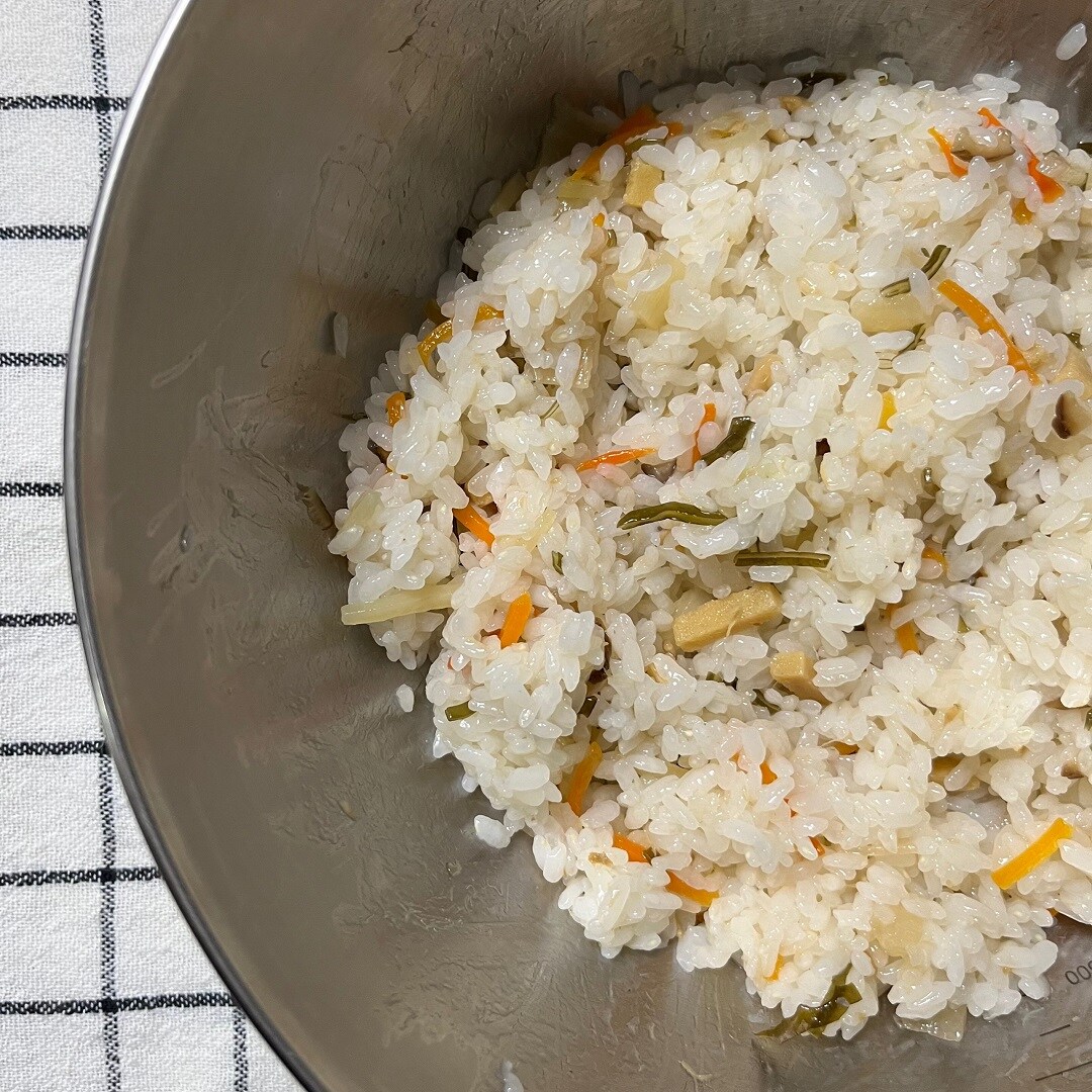 【イオンモール成田】混ぜごはんの素(調理②)