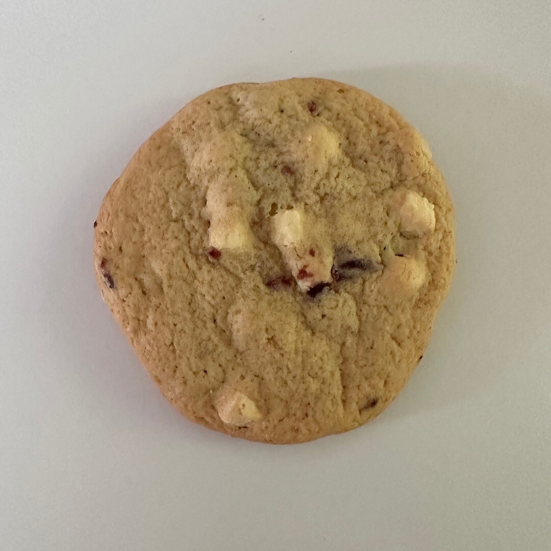 ホワイトチョコとクランベリーのクッキー