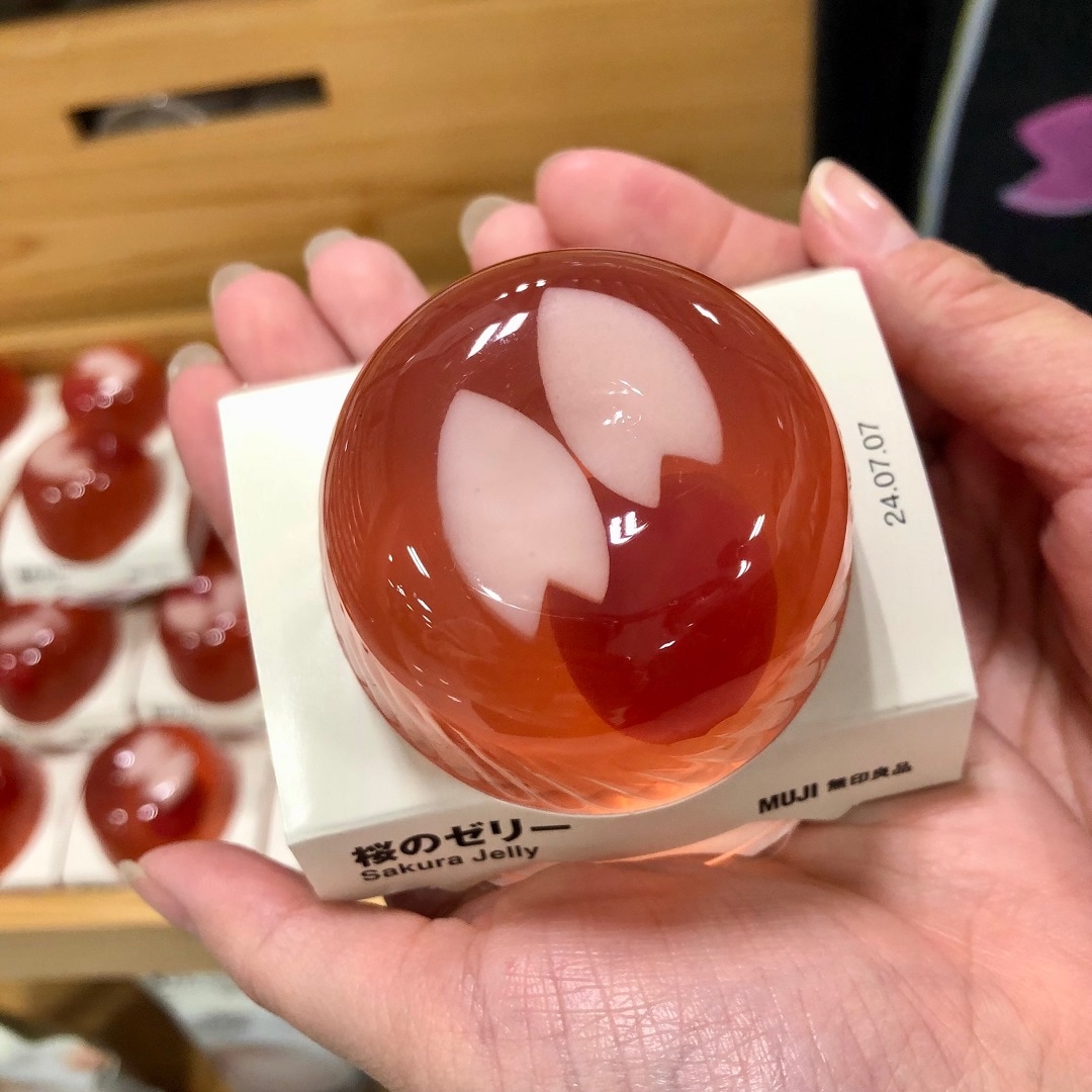 桜のゼリー