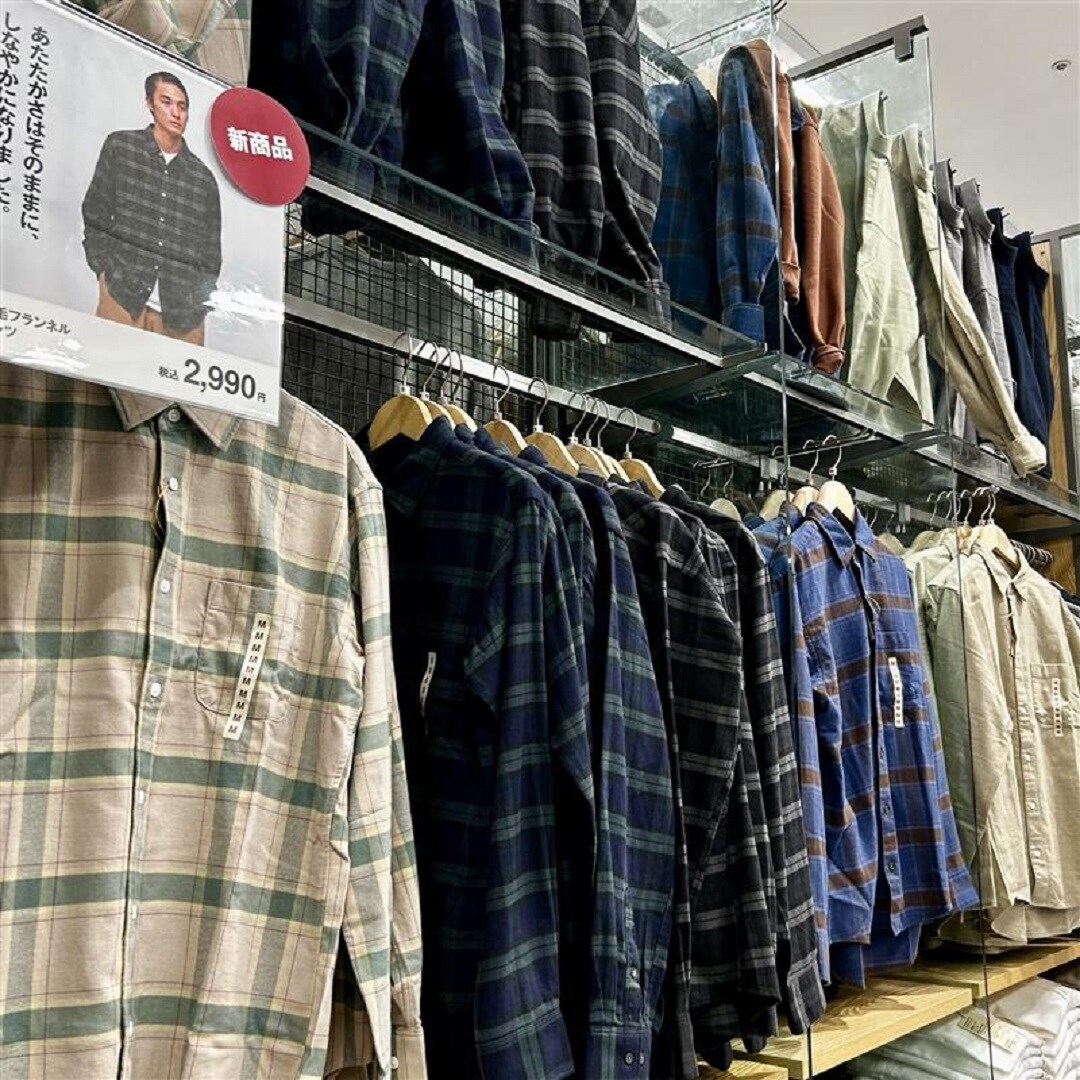〔イオンモール成田〕フランネルで今年の秋に彩りを